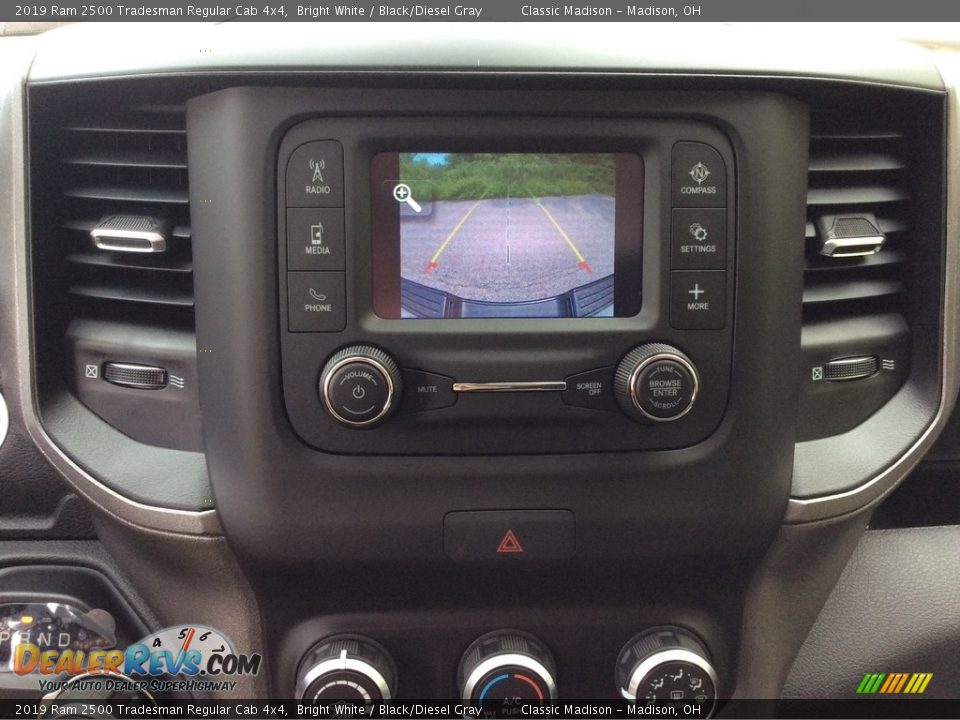 2019 Ram 2500 Tradesman Regular Cab 4x4 Bright White / Black/Diesel Gray Photo #14