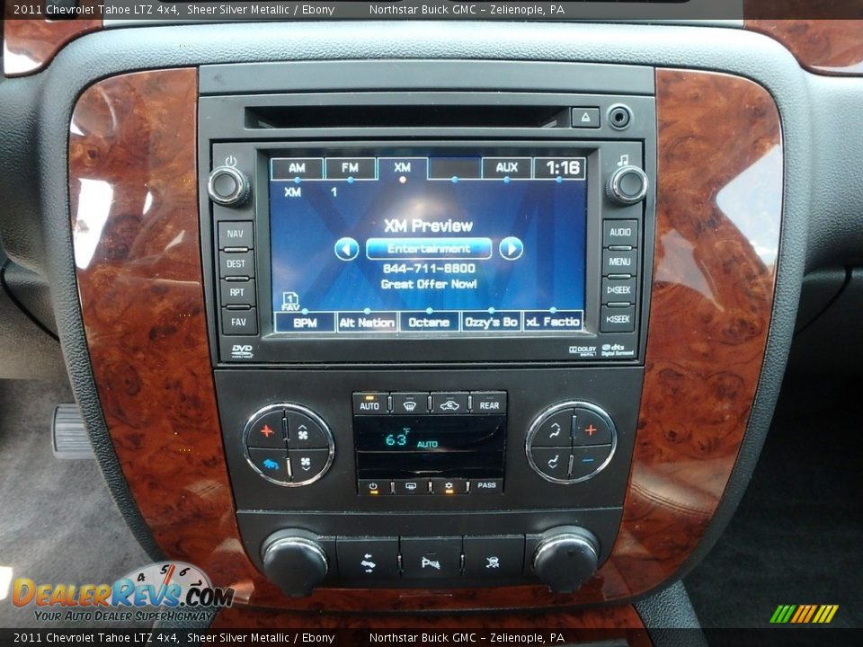 2011 Chevrolet Tahoe LTZ 4x4 Sheer Silver Metallic / Ebony Photo #27
