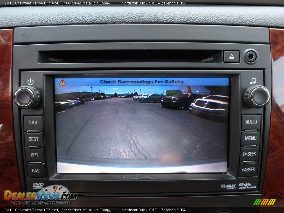 2011 Chevrolet Tahoe LTZ 4x4 Sheer Silver Metallic / Ebony Photo #29