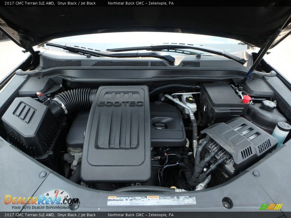 2017 GMC Terrain SLE AWD Onyx Black / Jet Black Photo #2