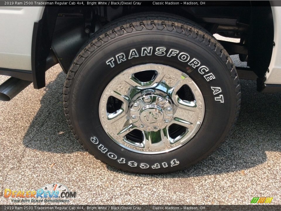 2019 Ram 2500 Tradesman Regular Cab 4x4 Bright White / Black/Diesel Gray Photo #7