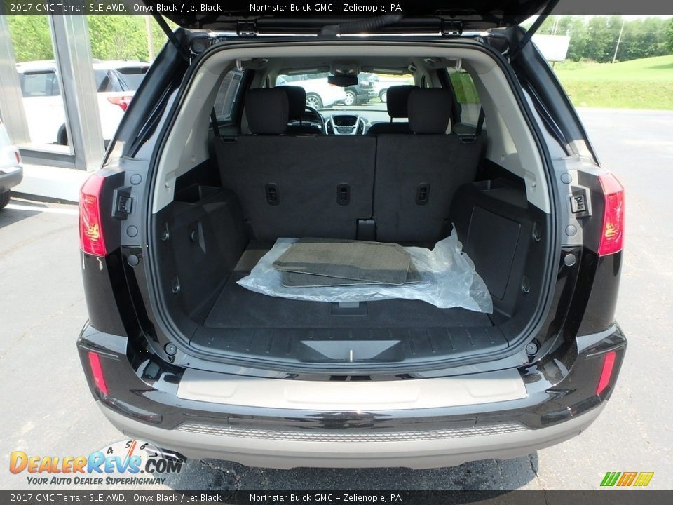 2017 GMC Terrain SLE AWD Onyx Black / Jet Black Photo #11