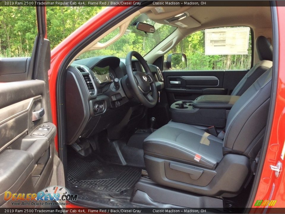 Front Seat of 2019 Ram 2500 Tradesman Regular Cab 4x4 Photo #9