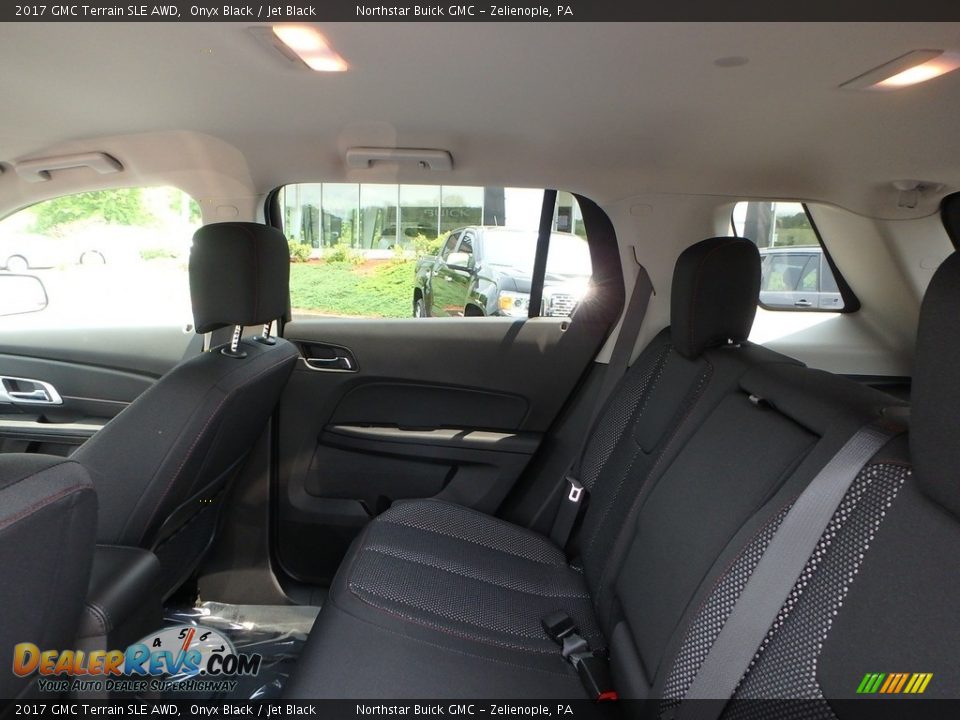 2017 GMC Terrain SLE AWD Onyx Black / Jet Black Photo #16