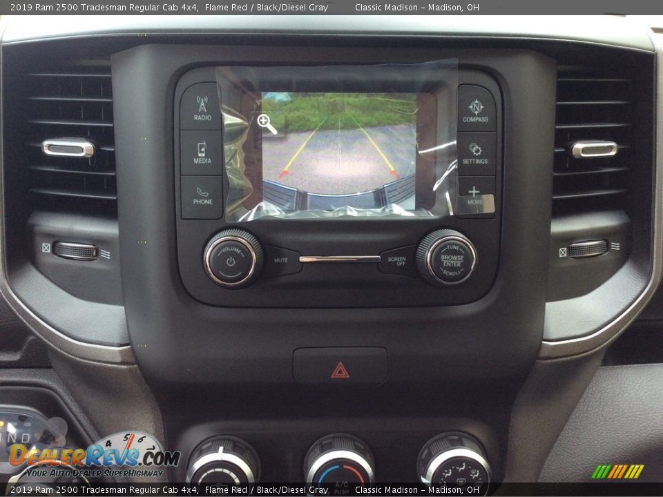 2019 Ram 2500 Tradesman Regular Cab 4x4 Flame Red / Black/Diesel Gray Photo #14