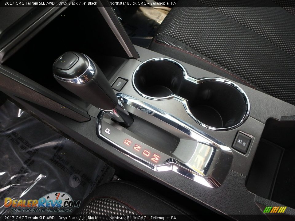 2017 GMC Terrain SLE AWD Onyx Black / Jet Black Photo #22