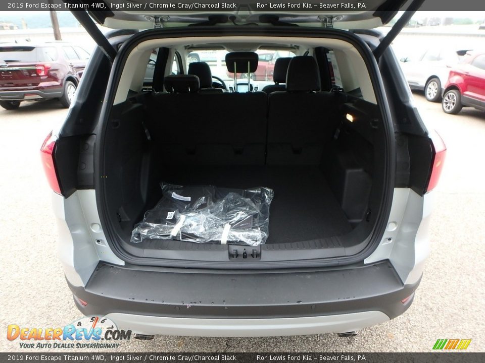 2019 Ford Escape Titanium 4WD Ingot Silver / Chromite Gray/Charcoal Black Photo #4