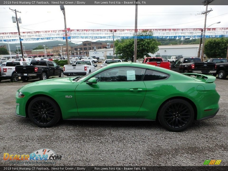 Need For Green 2019 Ford Mustang GT Fastback Photo #5