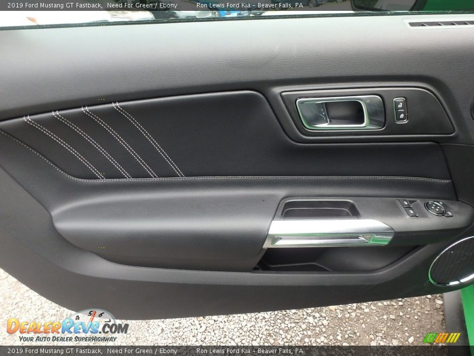 Door Panel of 2019 Ford Mustang GT Fastback Photo #15