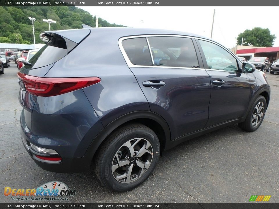 2020 Kia Sportage LX AWD Pacific Blue / Black Photo #2