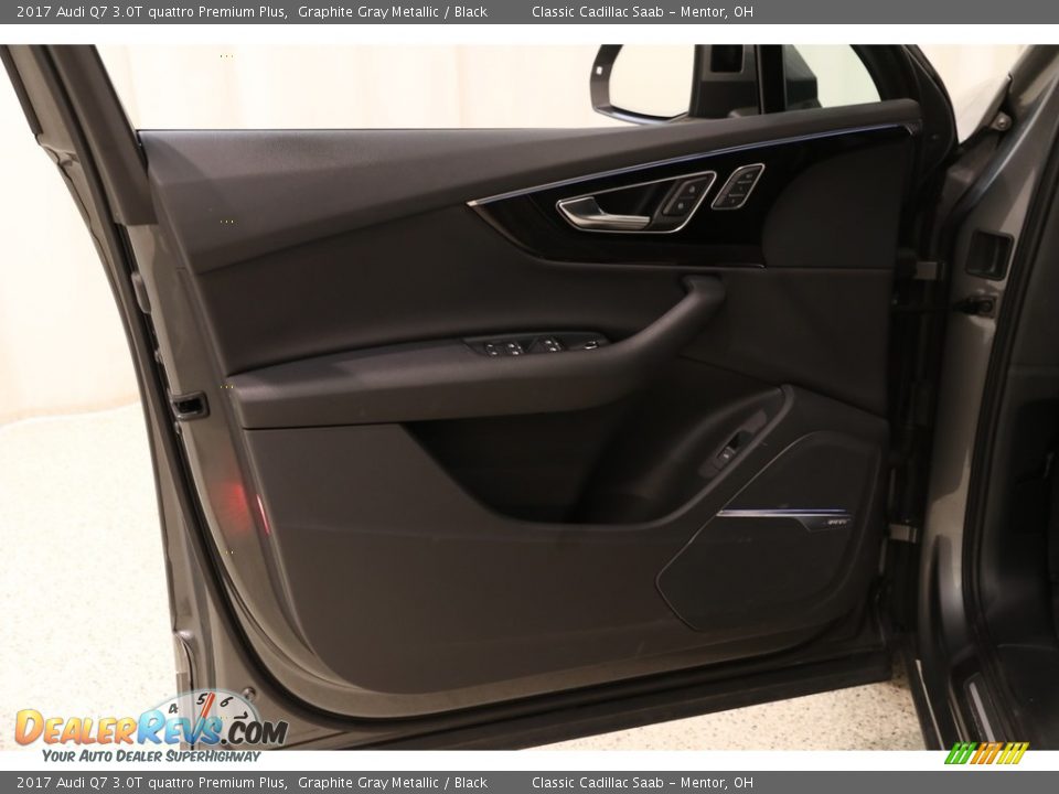 2017 Audi Q7 3.0T quattro Premium Plus Graphite Gray Metallic / Black Photo #4