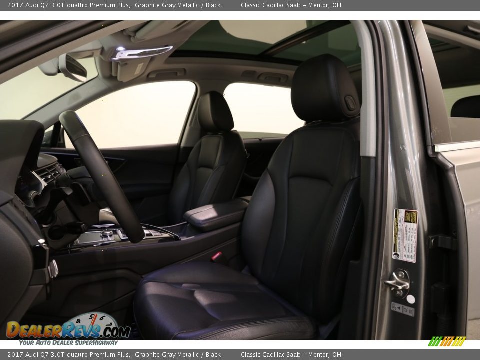 2017 Audi Q7 3.0T quattro Premium Plus Graphite Gray Metallic / Black Photo #5
