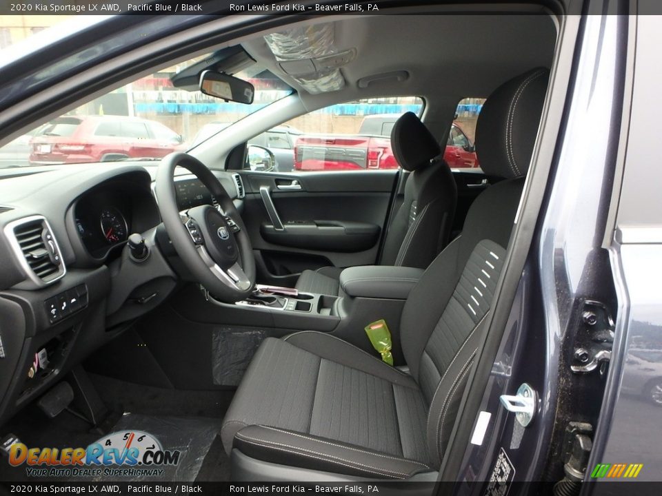 2020 Kia Sportage LX AWD Pacific Blue / Black Photo #11