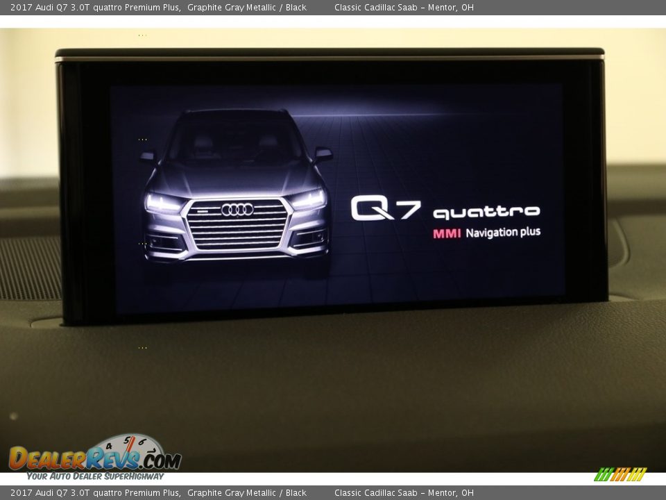 2017 Audi Q7 3.0T quattro Premium Plus Graphite Gray Metallic / Black Photo #10