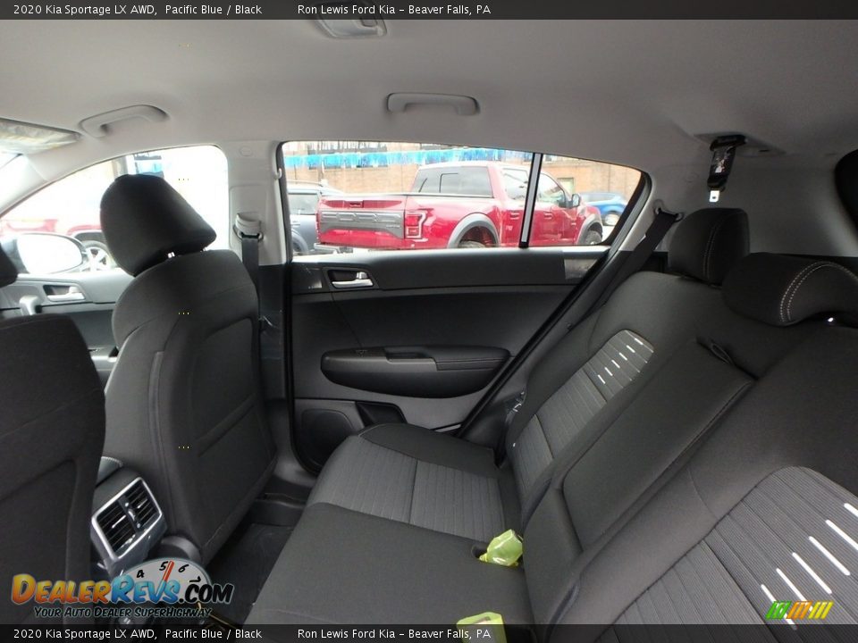 2020 Kia Sportage LX AWD Pacific Blue / Black Photo #12