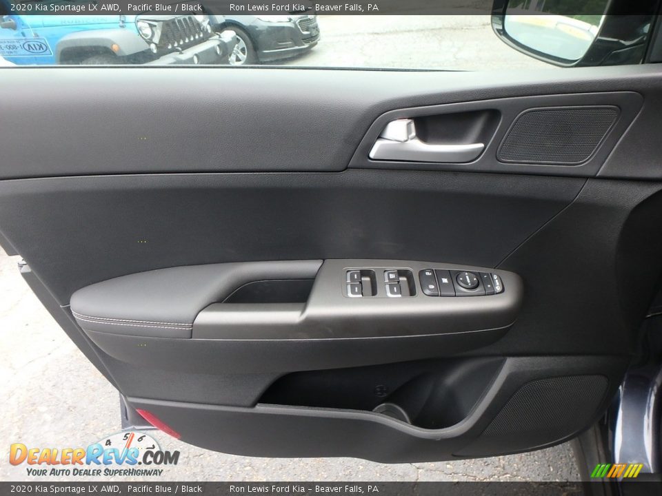 2020 Kia Sportage LX AWD Pacific Blue / Black Photo #14