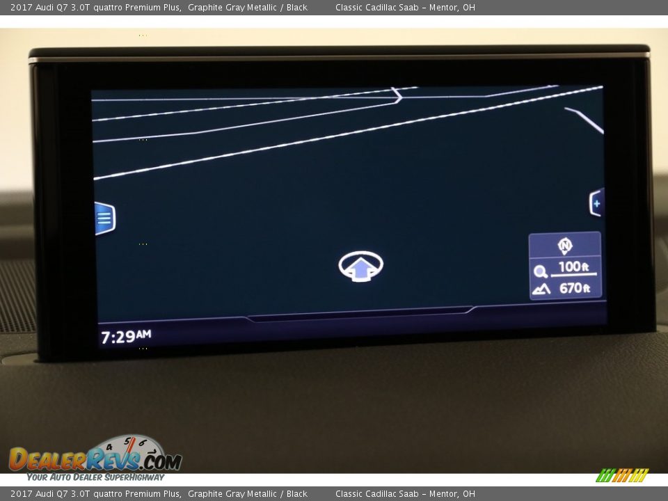 2017 Audi Q7 3.0T quattro Premium Plus Graphite Gray Metallic / Black Photo #14