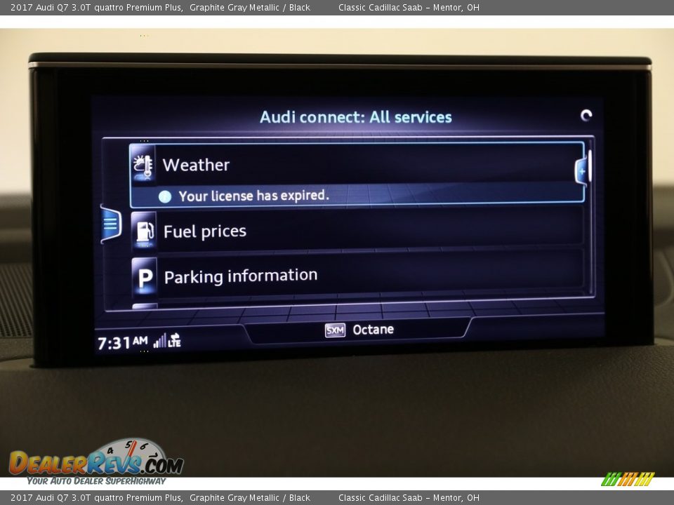 2017 Audi Q7 3.0T quattro Premium Plus Graphite Gray Metallic / Black Photo #18