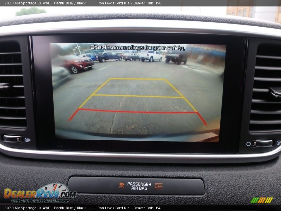 2020 Kia Sportage LX AWD Pacific Blue / Black Photo #18