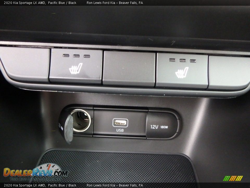 2020 Kia Sportage LX AWD Pacific Blue / Black Photo #19