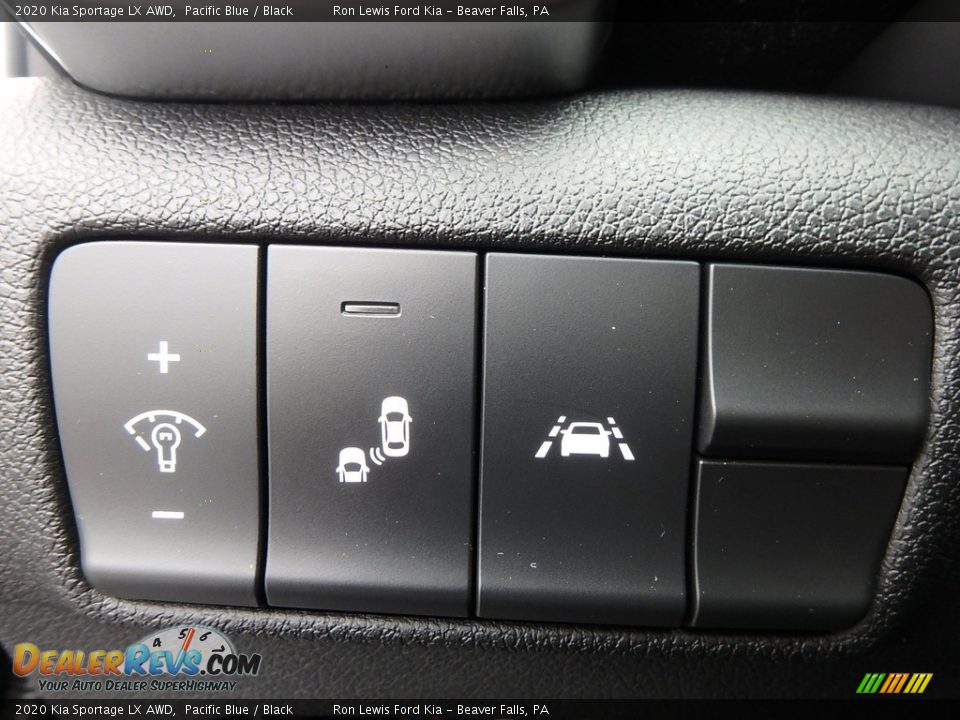 2020 Kia Sportage LX AWD Pacific Blue / Black Photo #20