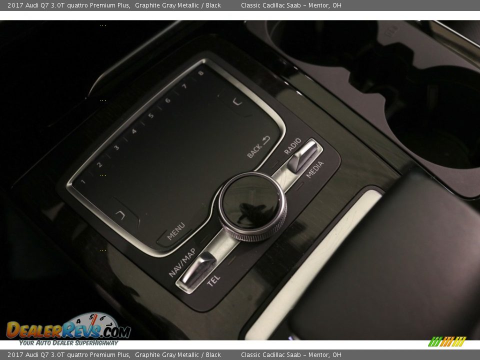 2017 Audi Q7 3.0T quattro Premium Plus Graphite Gray Metallic / Black Photo #22