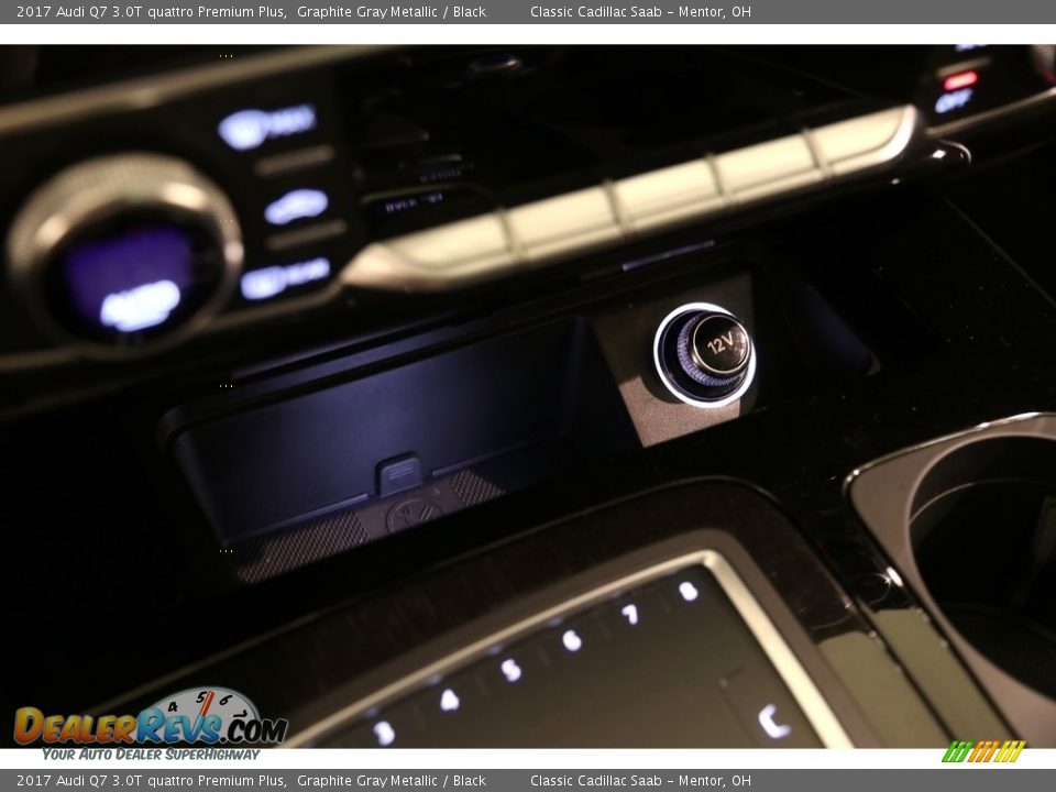 2017 Audi Q7 3.0T quattro Premium Plus Graphite Gray Metallic / Black Photo #23