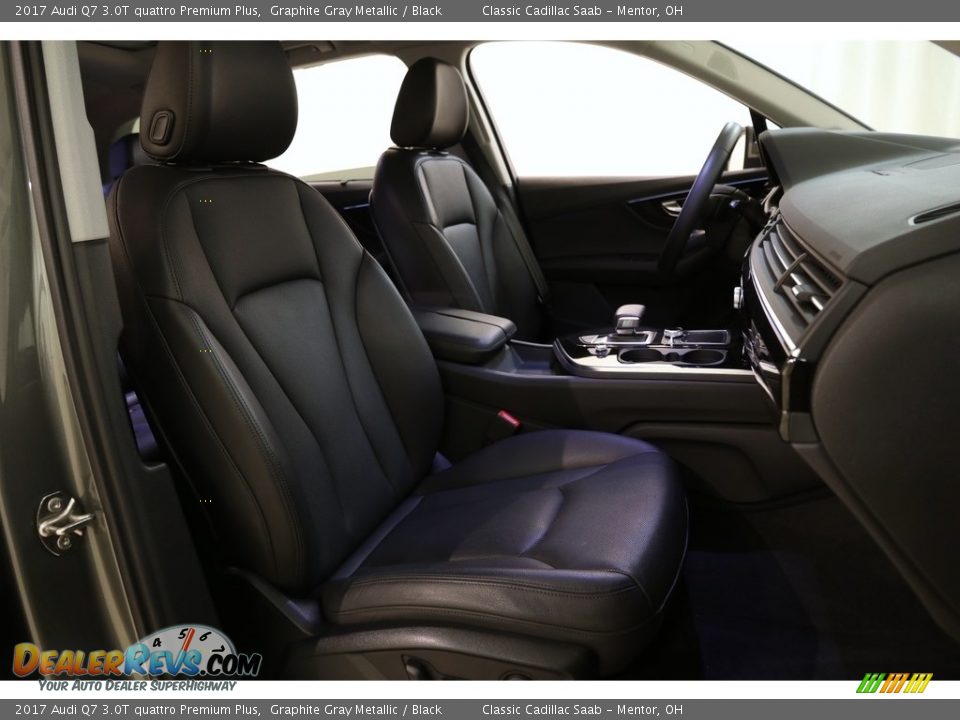 2017 Audi Q7 3.0T quattro Premium Plus Graphite Gray Metallic / Black Photo #24