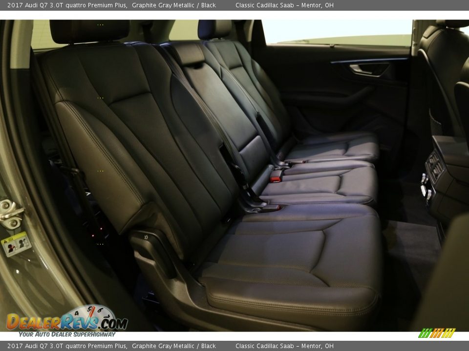 2017 Audi Q7 3.0T quattro Premium Plus Graphite Gray Metallic / Black Photo #25