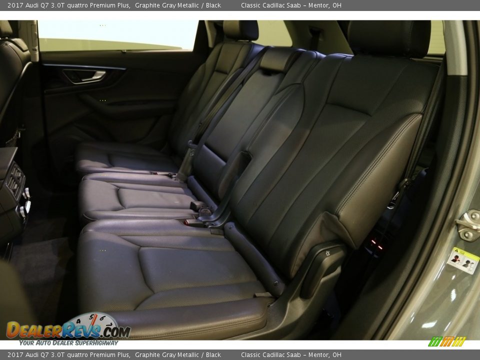 2017 Audi Q7 3.0T quattro Premium Plus Graphite Gray Metallic / Black Photo #27