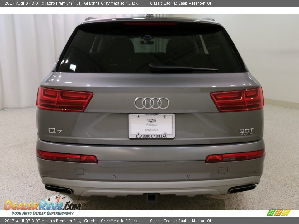 2017 Audi Q7 3.0T quattro Premium Plus Graphite Gray Metallic / Black Photo #29