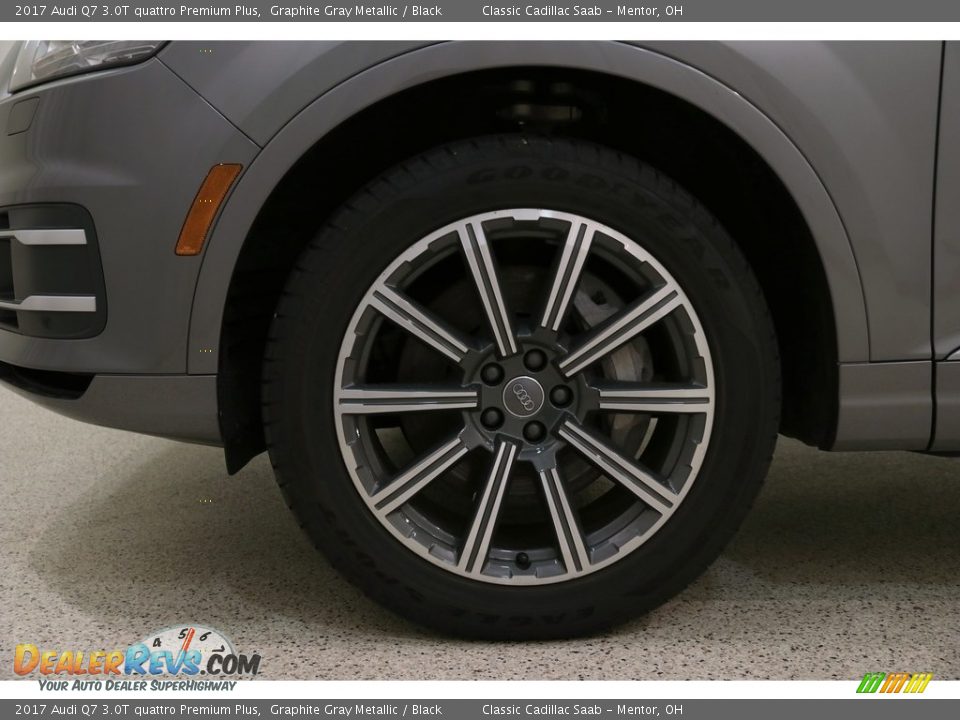 2017 Audi Q7 3.0T quattro Premium Plus Graphite Gray Metallic / Black Photo #31