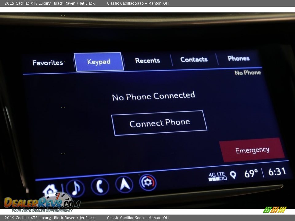 2019 Cadillac XTS Luxury Black Raven / Jet Black Photo #12