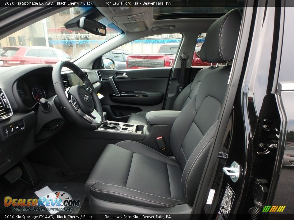 Front Seat of 2020 Kia Sportage EX AWD Photo #11