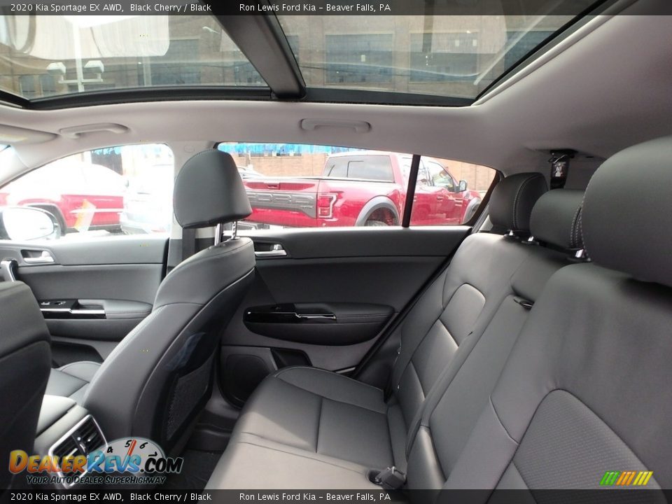 Rear Seat of 2020 Kia Sportage EX AWD Photo #12