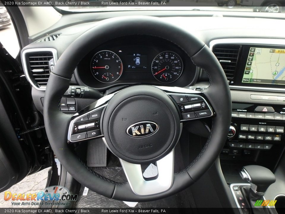2020 Kia Sportage EX AWD Steering Wheel Photo #16
