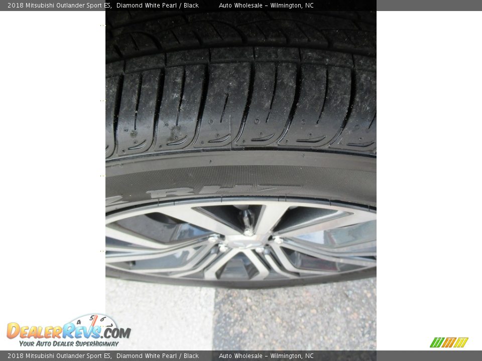 2018 Mitsubishi Outlander Sport ES Diamond White Pearl / Black Photo #10