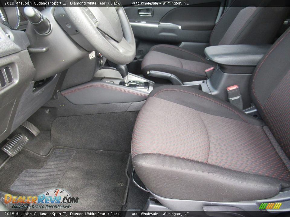 2018 Mitsubishi Outlander Sport ES Diamond White Pearl / Black Photo #11