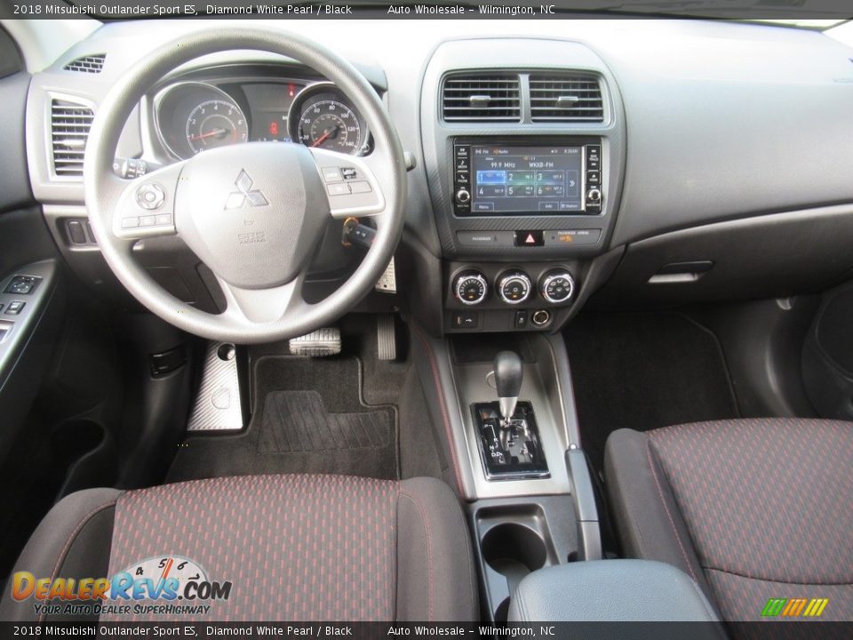 2018 Mitsubishi Outlander Sport ES Diamond White Pearl / Black Photo #15