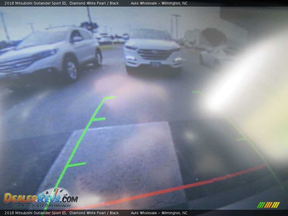 2018 Mitsubishi Outlander Sport ES Diamond White Pearl / Black Photo #19