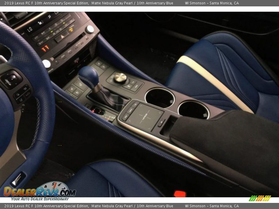 Controls of 2019 Lexus RC F 10th Anniversary Special Edition Photo #23