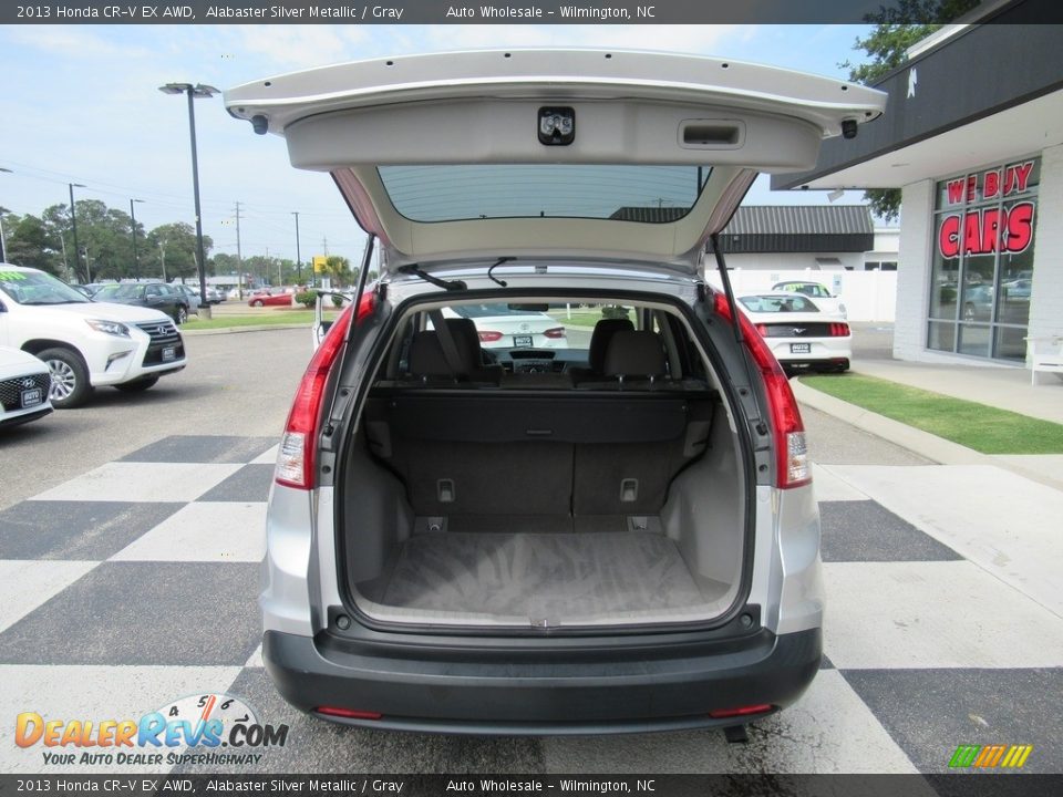 2013 Honda CR-V EX AWD Alabaster Silver Metallic / Gray Photo #5