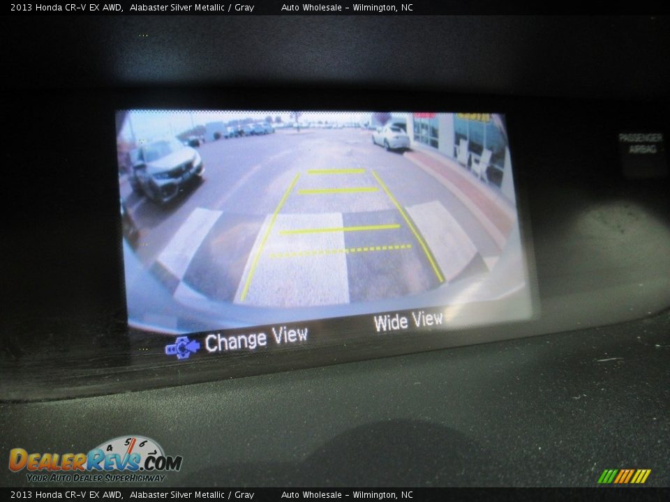 2013 Honda CR-V EX AWD Alabaster Silver Metallic / Gray Photo #18