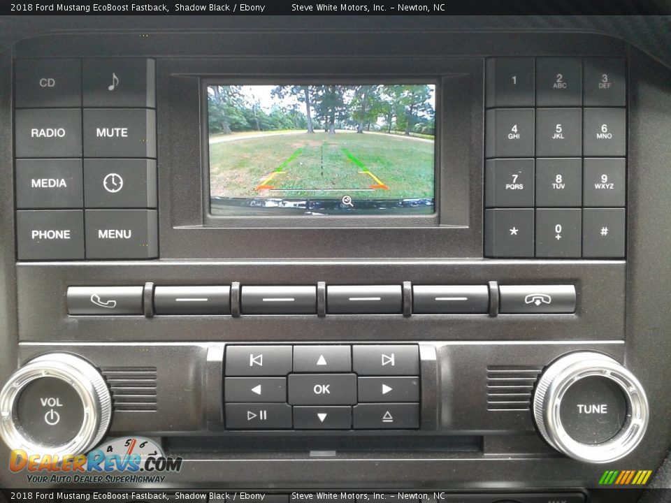 2018 Ford Mustang EcoBoost Fastback Shadow Black / Ebony Photo #22