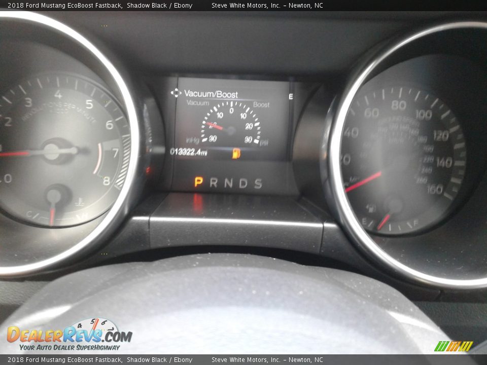 2018 Ford Mustang EcoBoost Fastback Shadow Black / Ebony Photo #24