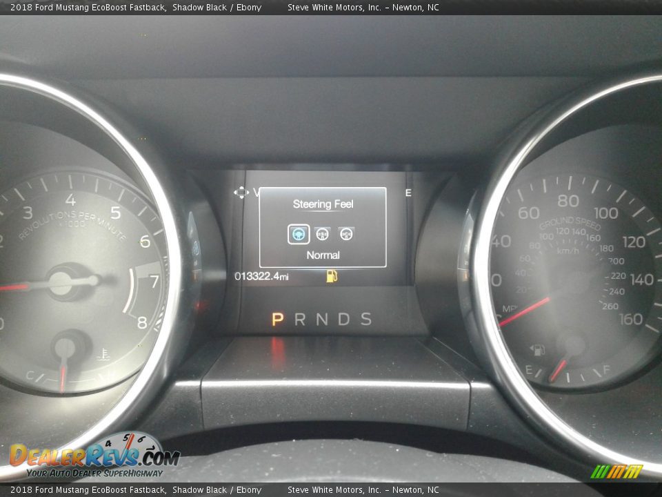 2018 Ford Mustang EcoBoost Fastback Shadow Black / Ebony Photo #25