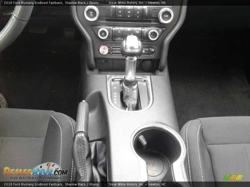 2018 Ford Mustang EcoBoost Fastback Shadow Black / Ebony Photo #26