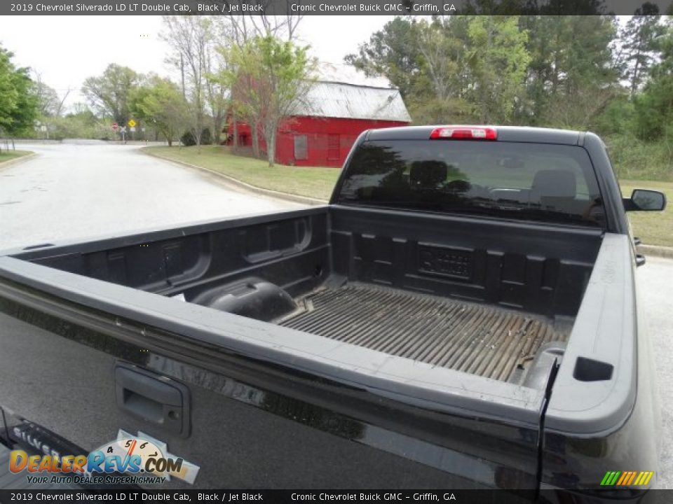 2019 Chevrolet Silverado LD LT Double Cab Black / Jet Black Photo #8