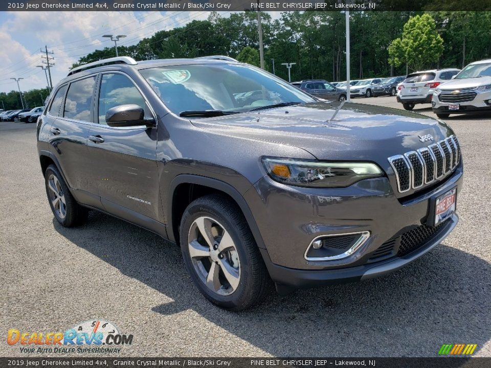 2019 Jeep Cherokee Limited 4x4 Granite Crystal Metallic / Black/Ski Grey Photo #1
