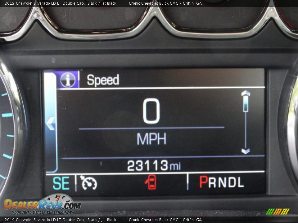 2019 Chevrolet Silverado LD LT Double Cab Black / Jet Black Photo #18